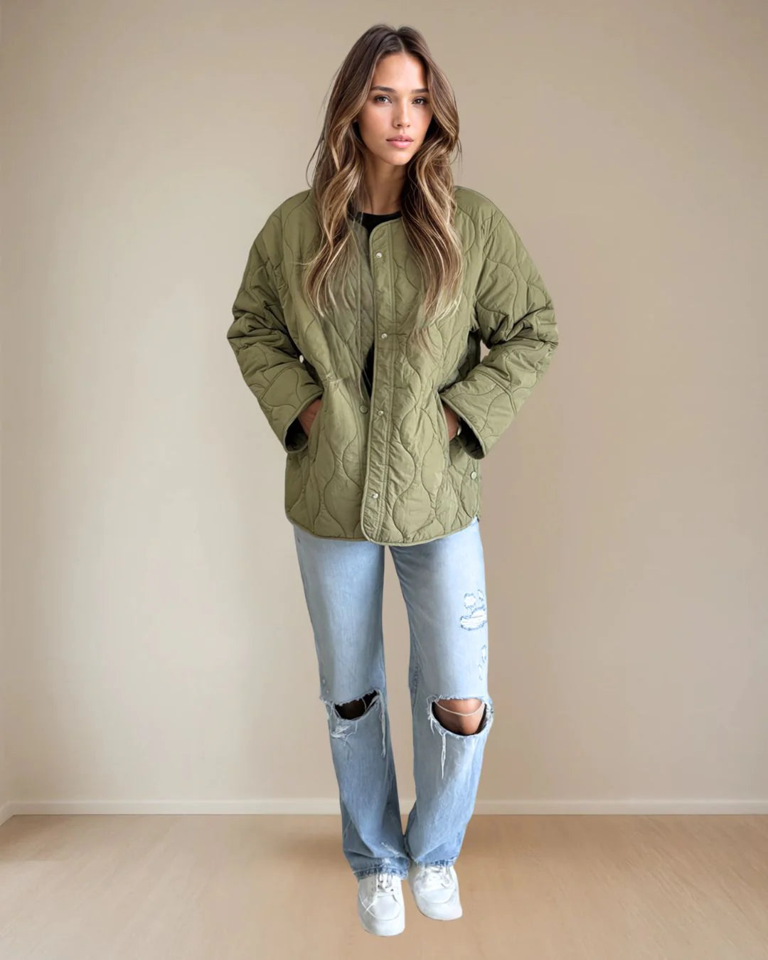 Ophelia Light Quilted Coat