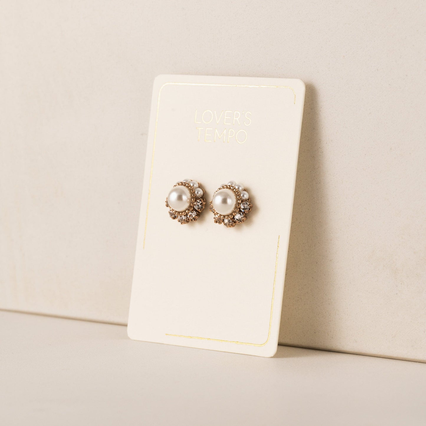 Empress Pearl Post Earrings