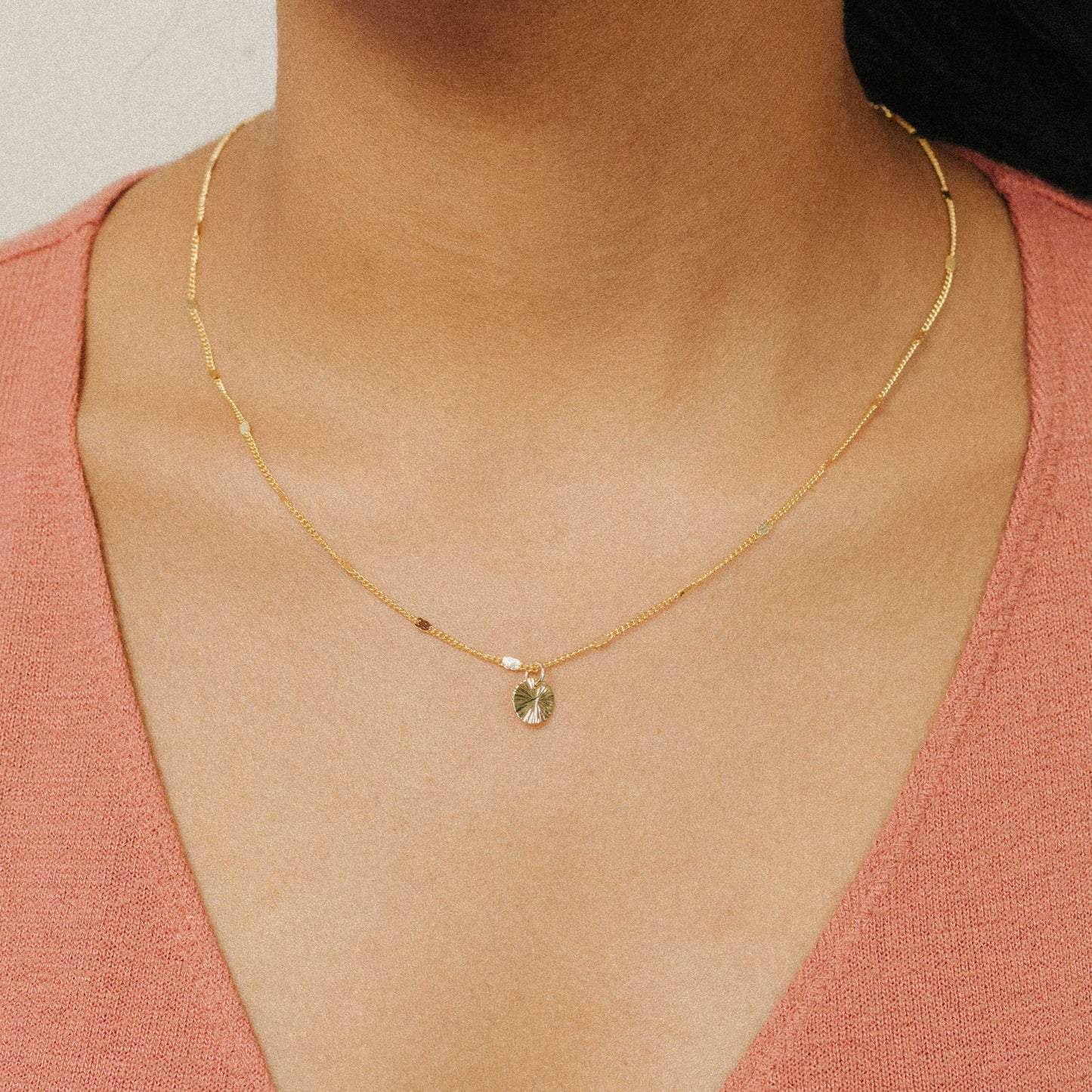 Everly Circle Necklace