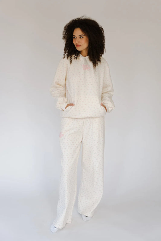 Peony Sprinkle Hoodie
