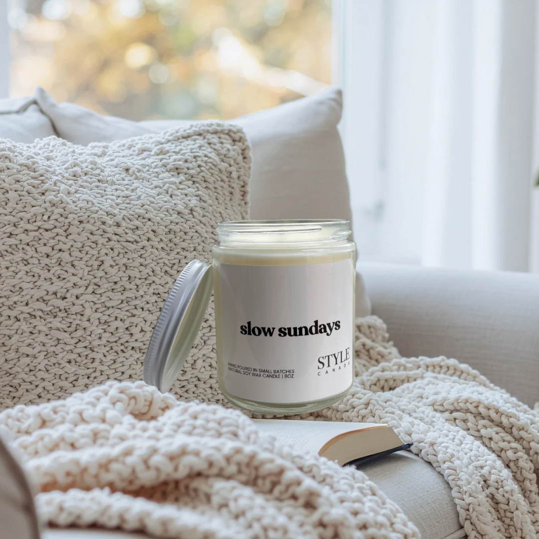 Slow Sundays Candle