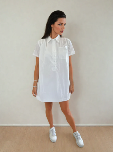 Sarah SS Shirt Dress