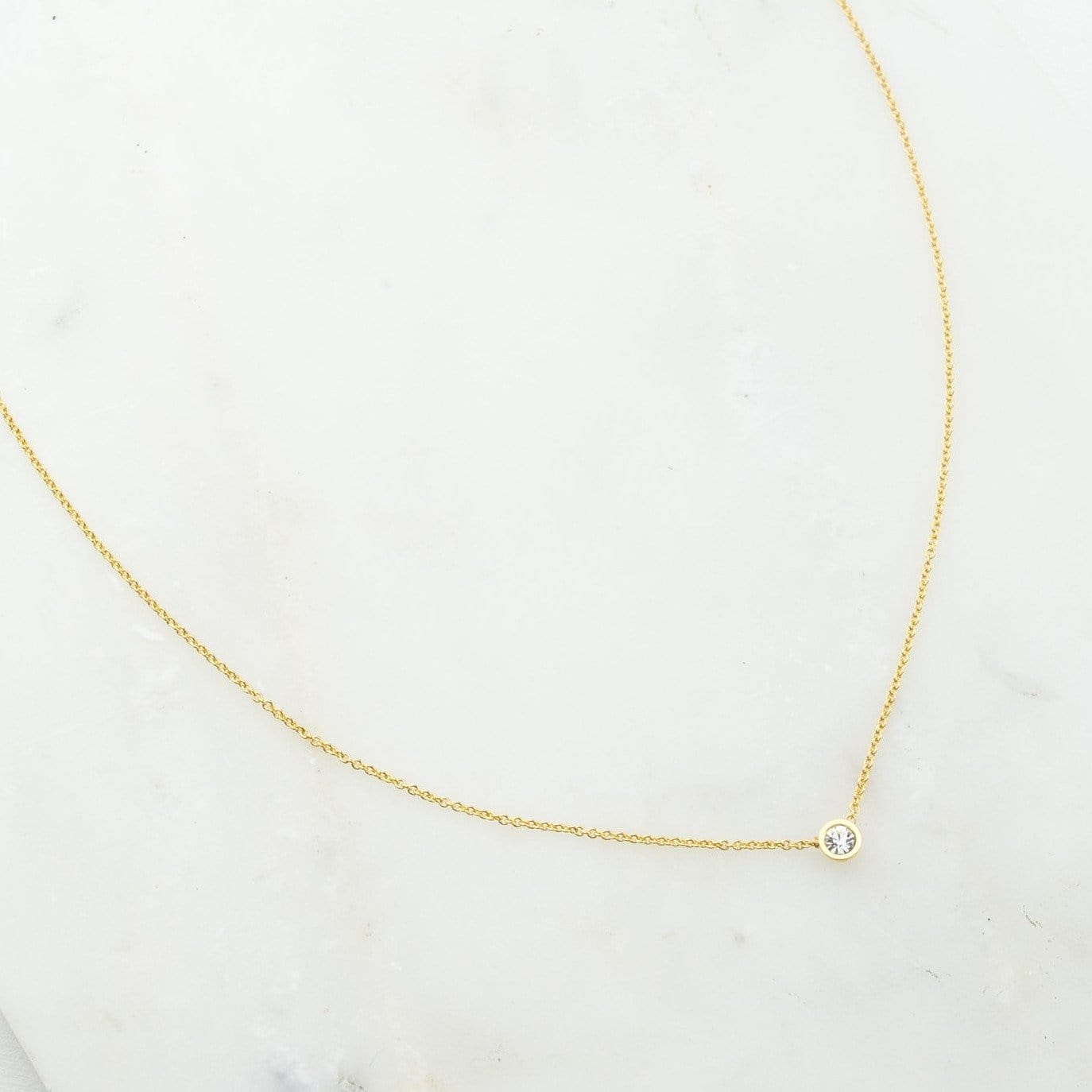 Solitaire Necklace