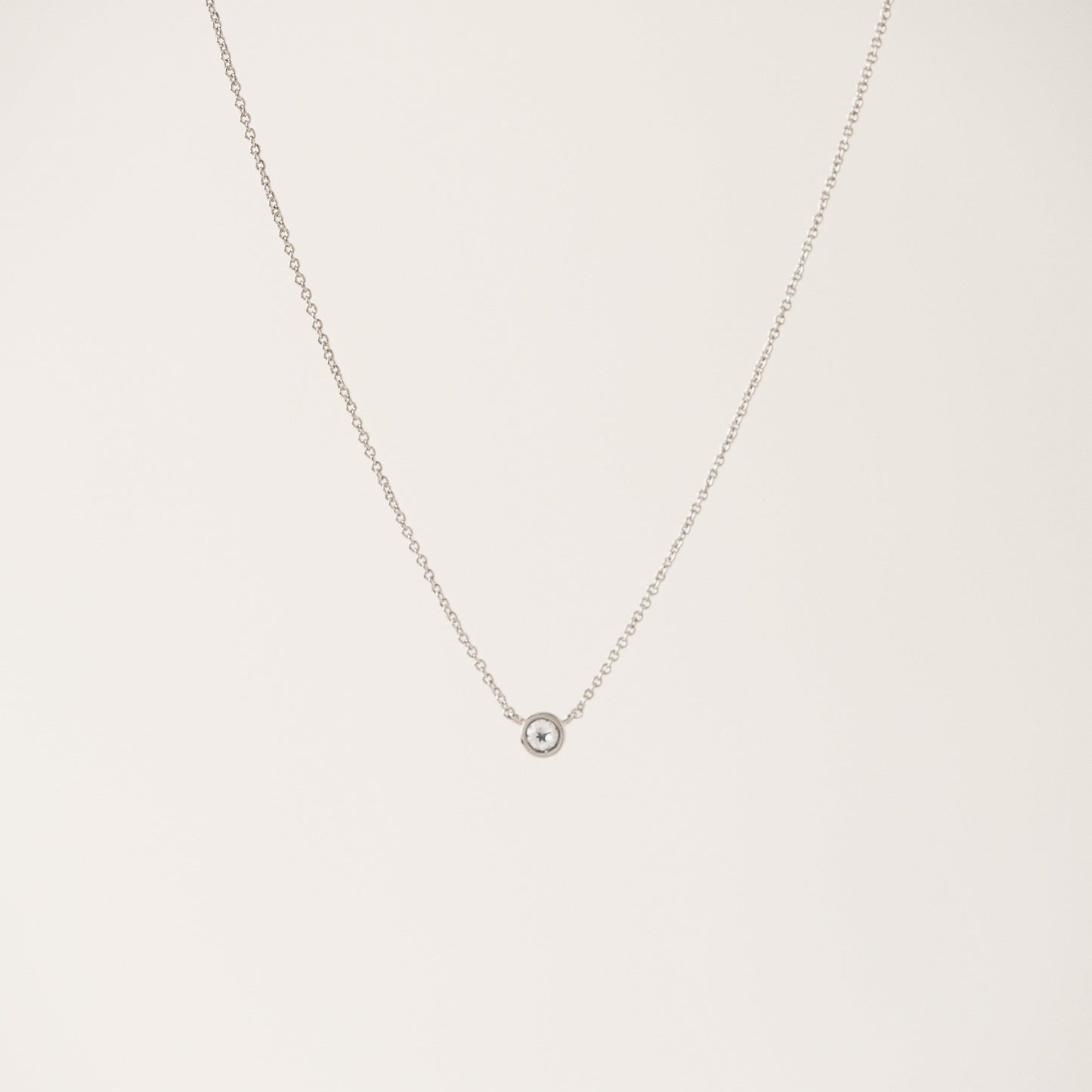 Solitaire Necklace