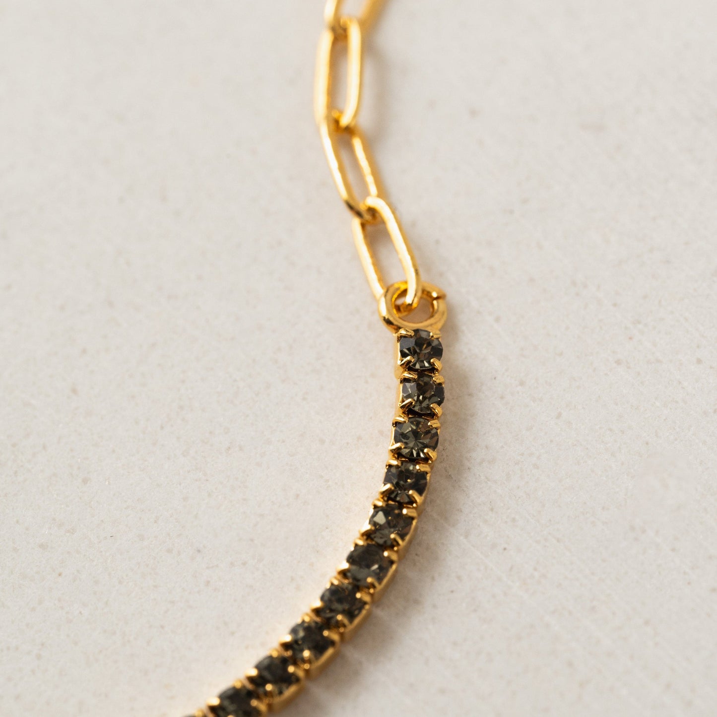 Tennis Paperclip Bracelet