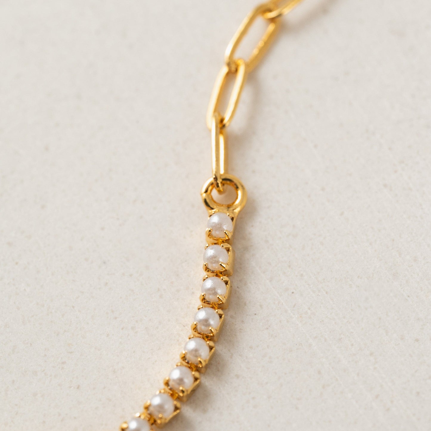 Tennis Paperclip Bracelet