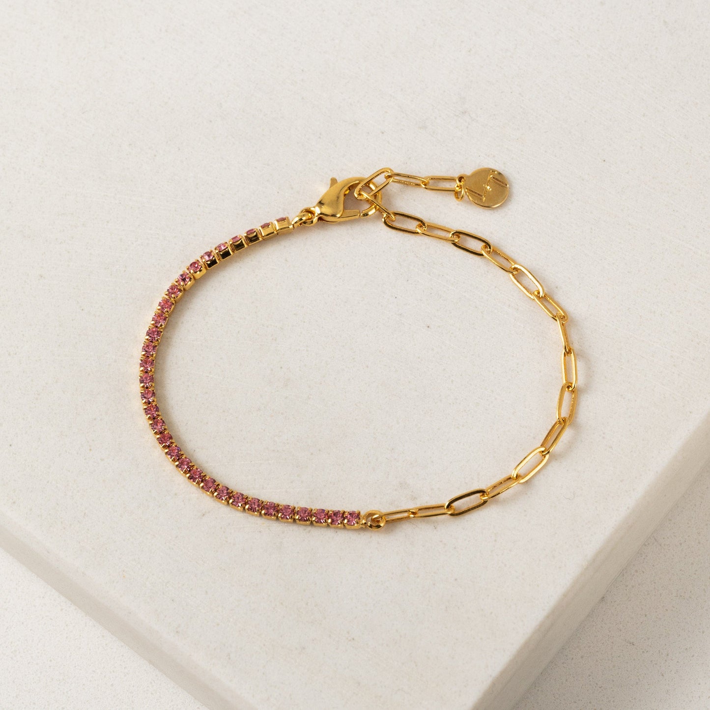Tennis Paperclip Bracelet