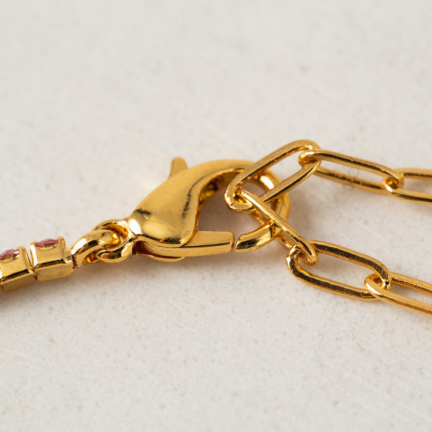 Tennis Paperclip Bracelet