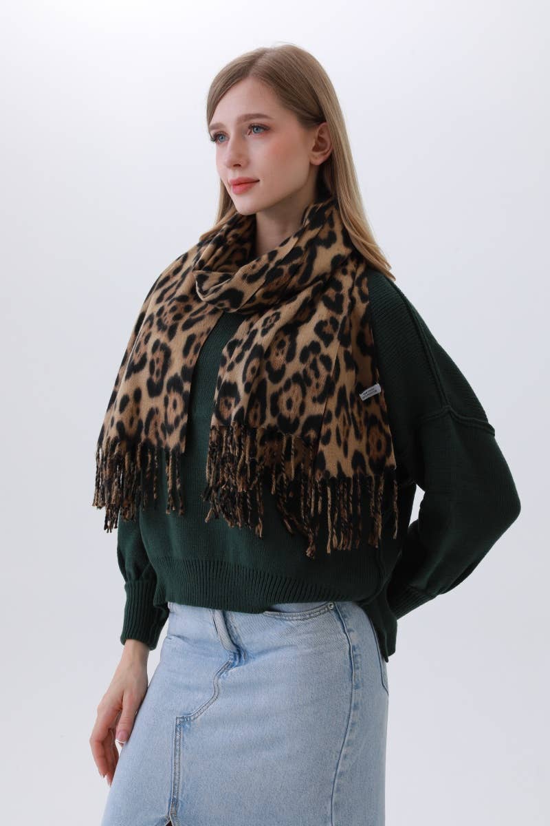 Iconic Leopard Scarf: Never Goes Out of Style