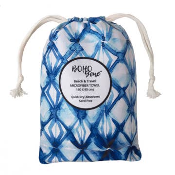 BOHOGene MICROFIBER TRAVEL TOWEL: Corsica