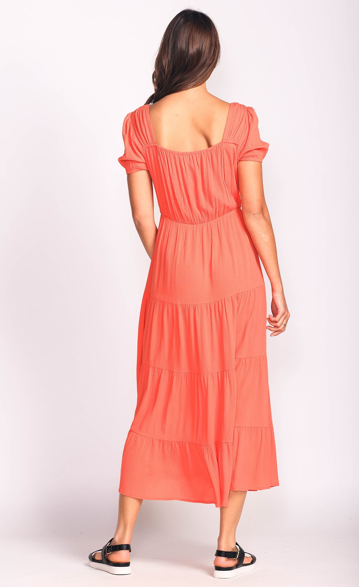 Ariel Dress - Orange