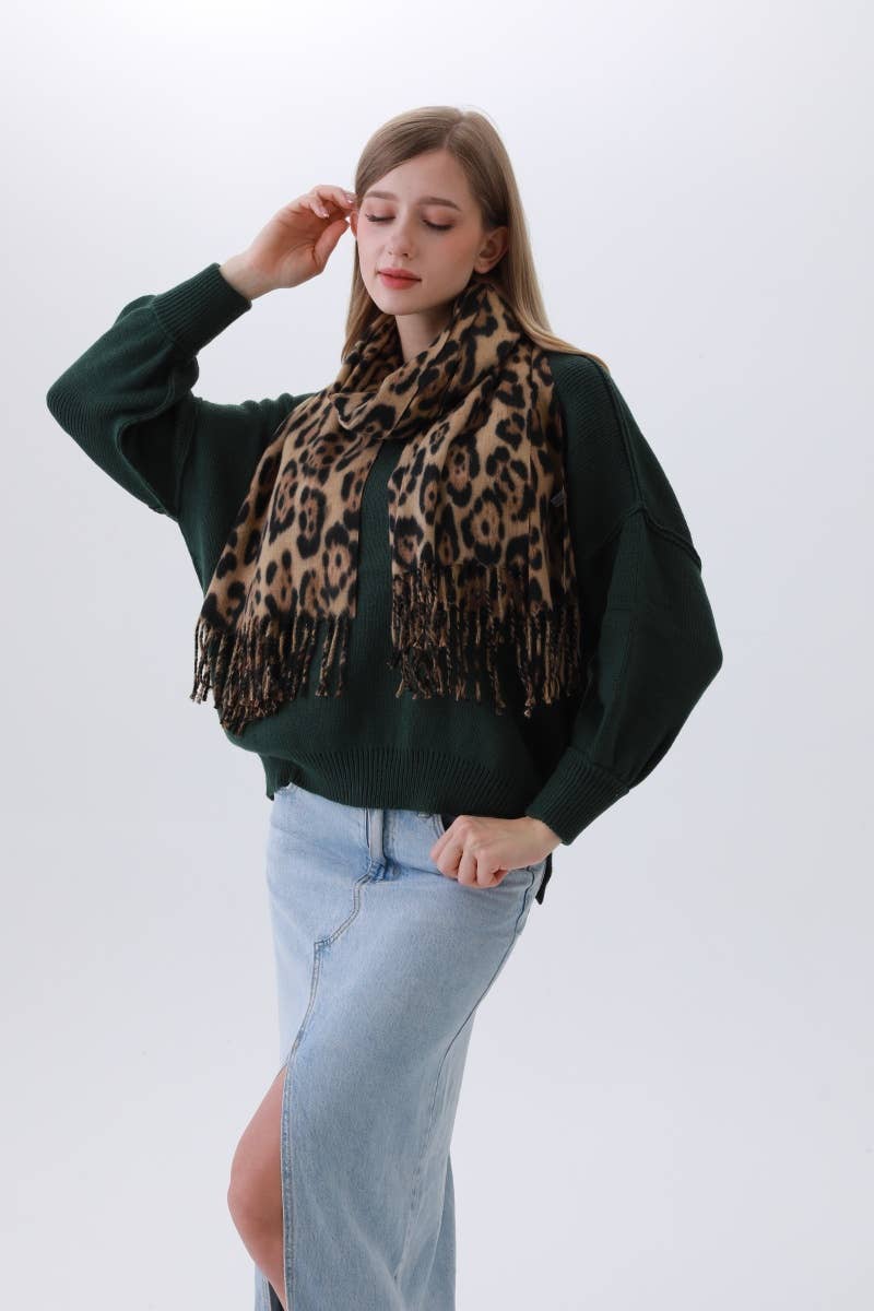Iconic Leopard Scarf: Never Goes Out of Style