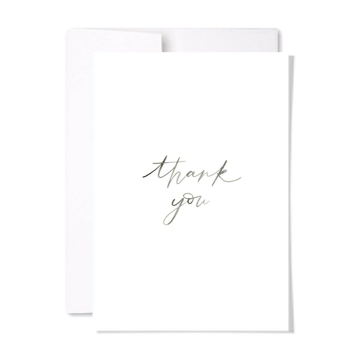Thank You | Handlettered Watercolour Thank You Card