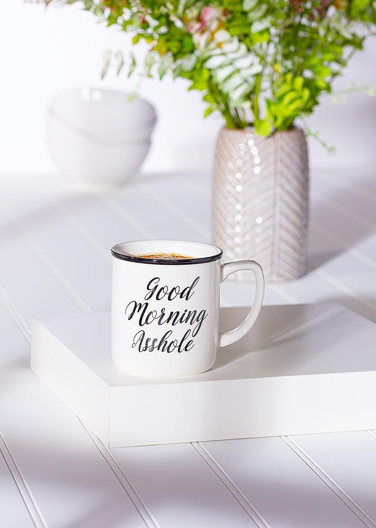 Good Morning A** Mug