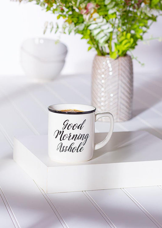 Good Morning A** Mug