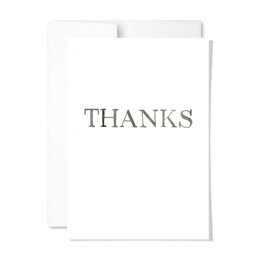 Thanks Card | Handlettered Watercolour Thank You Card
