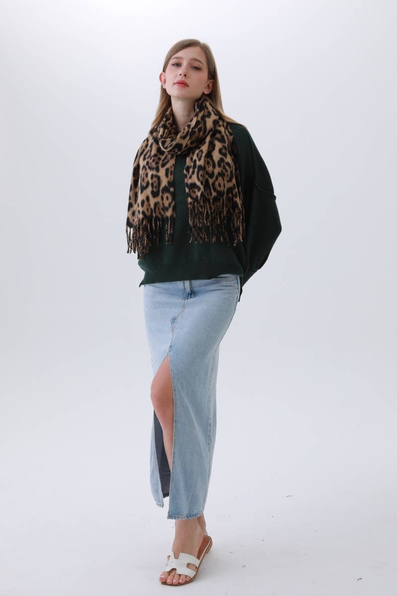 Iconic Leopard Scarf: Never Goes Out of Style
