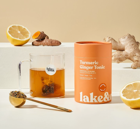 Turmeric Ginger Tonic - Superfood Tea