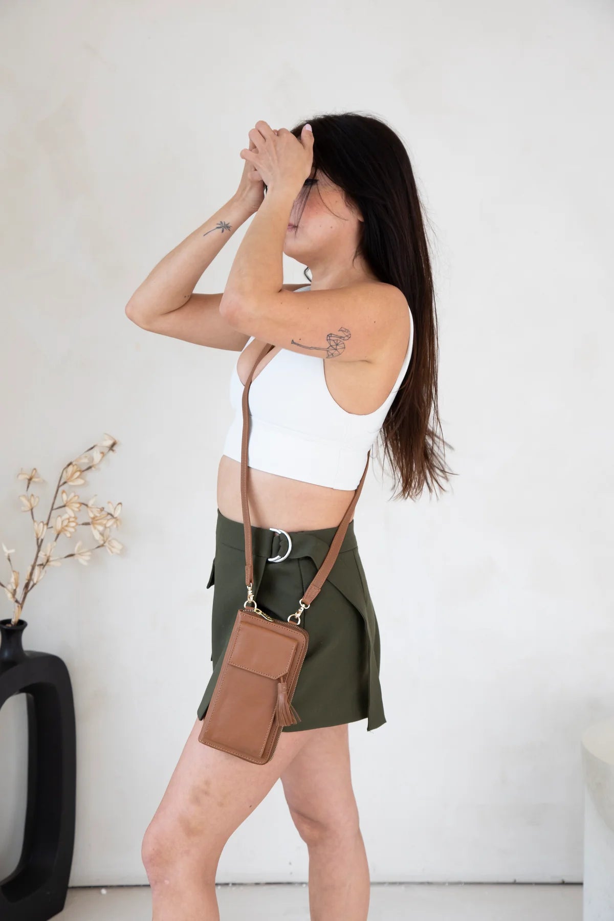 Three Fold Wallet Crossbody