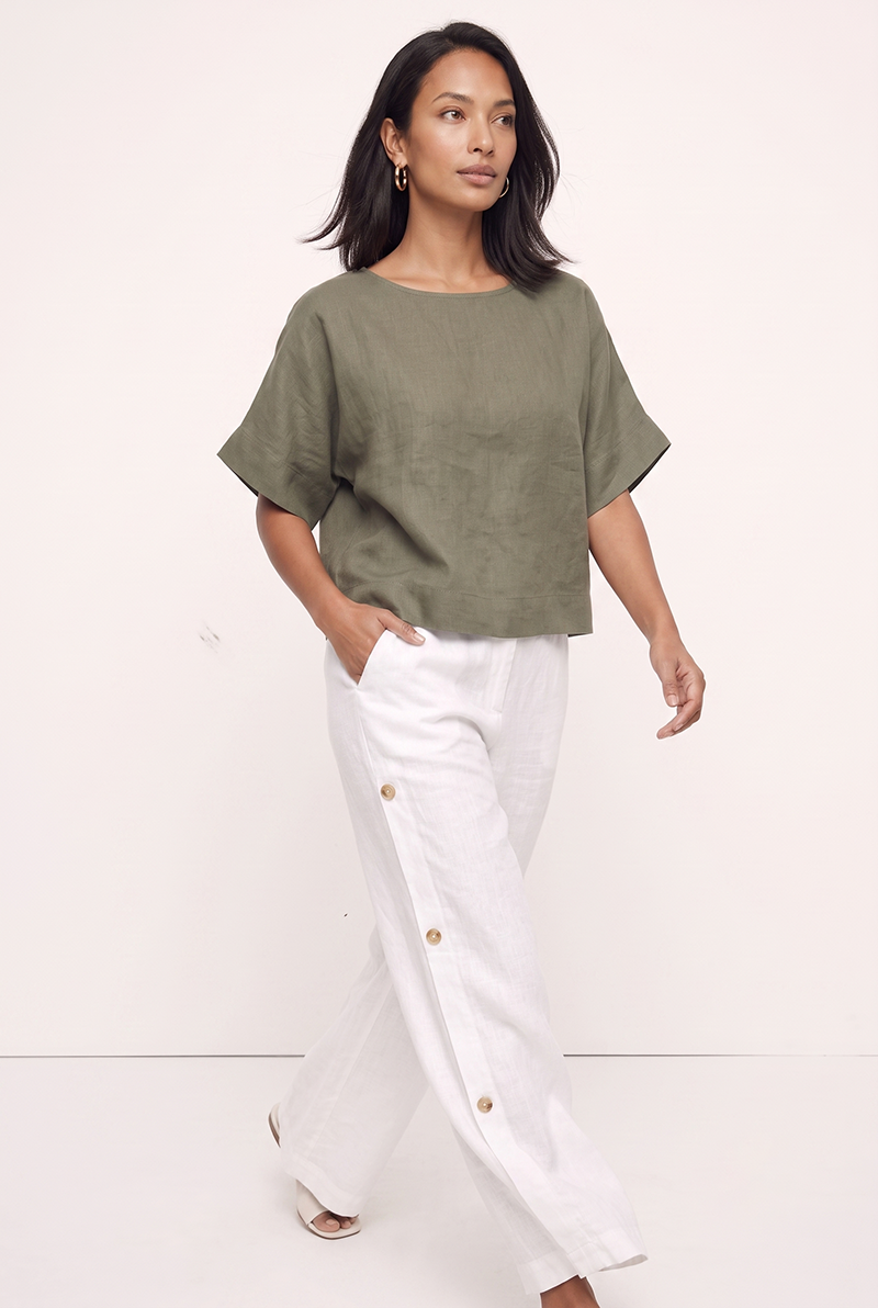 Pure Linen Top