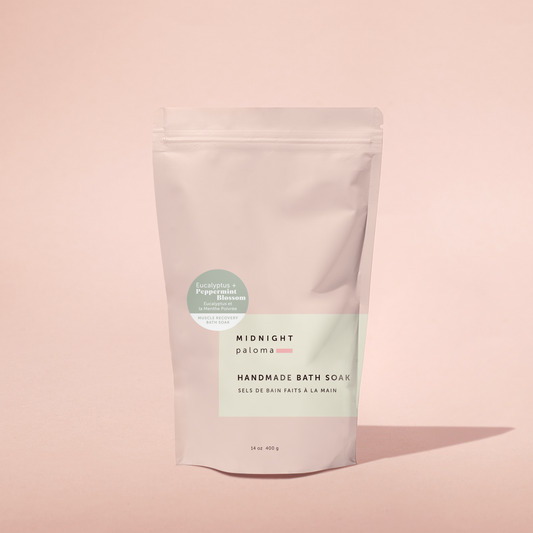 Eucalyptus + Peppermint Blossom Muscle Recovery Bath Soak