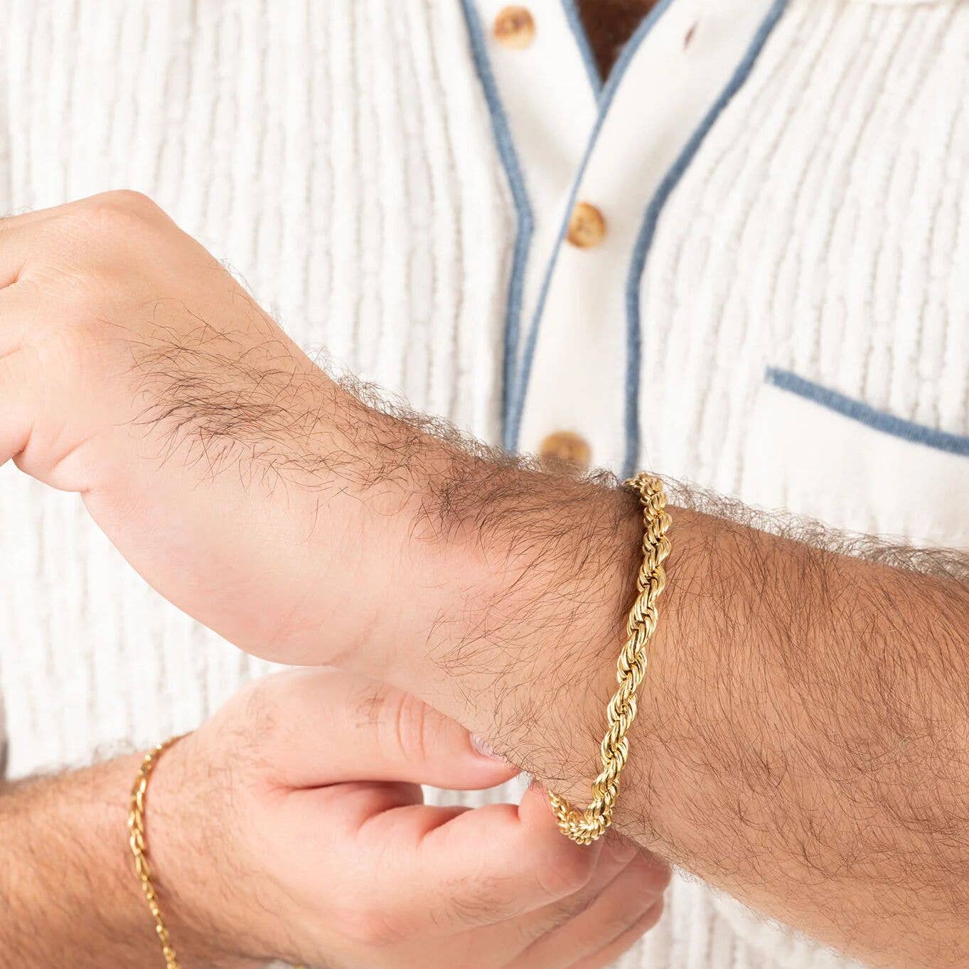 14K Gold Filled Plus™ Rope Chain Bracelet
