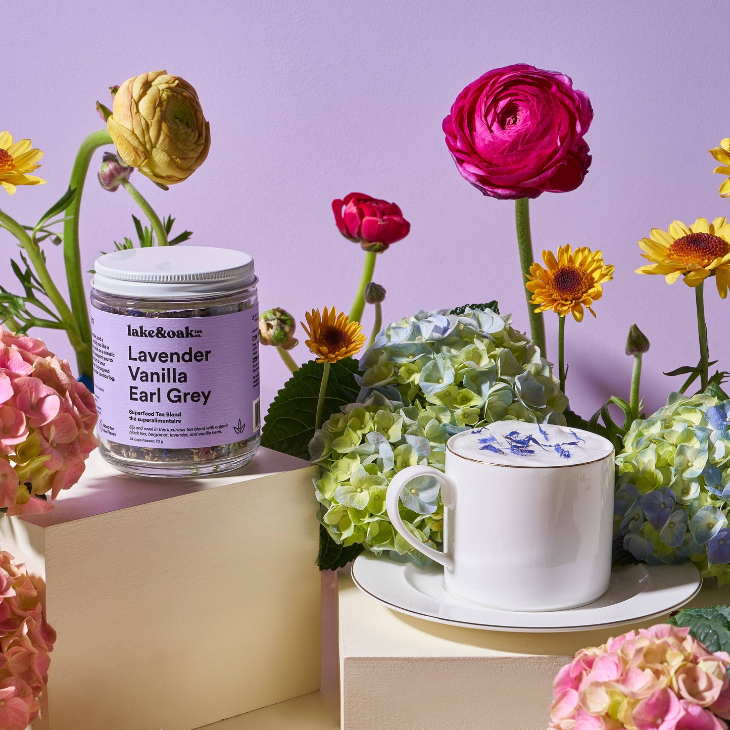 Lavender Vanilla Earl Grey Superfood Tea Blend
