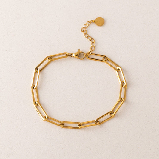Bold Paperclip Bracelet