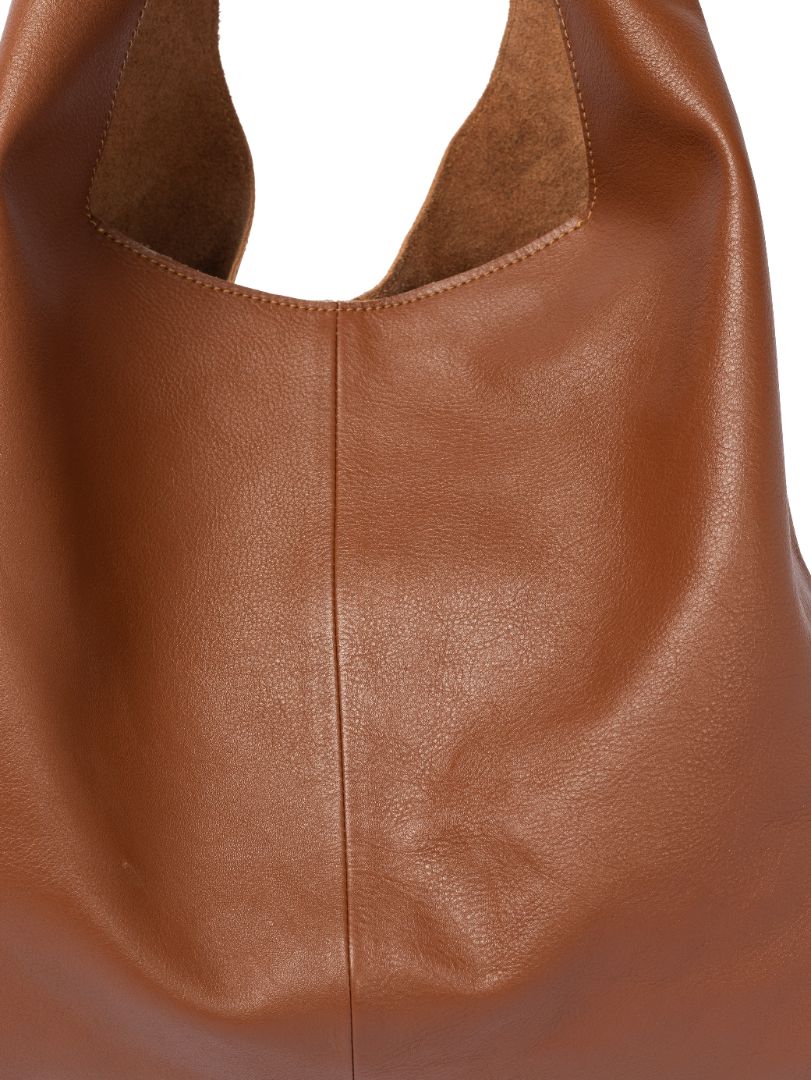 Knot Leather Shoulder Bag