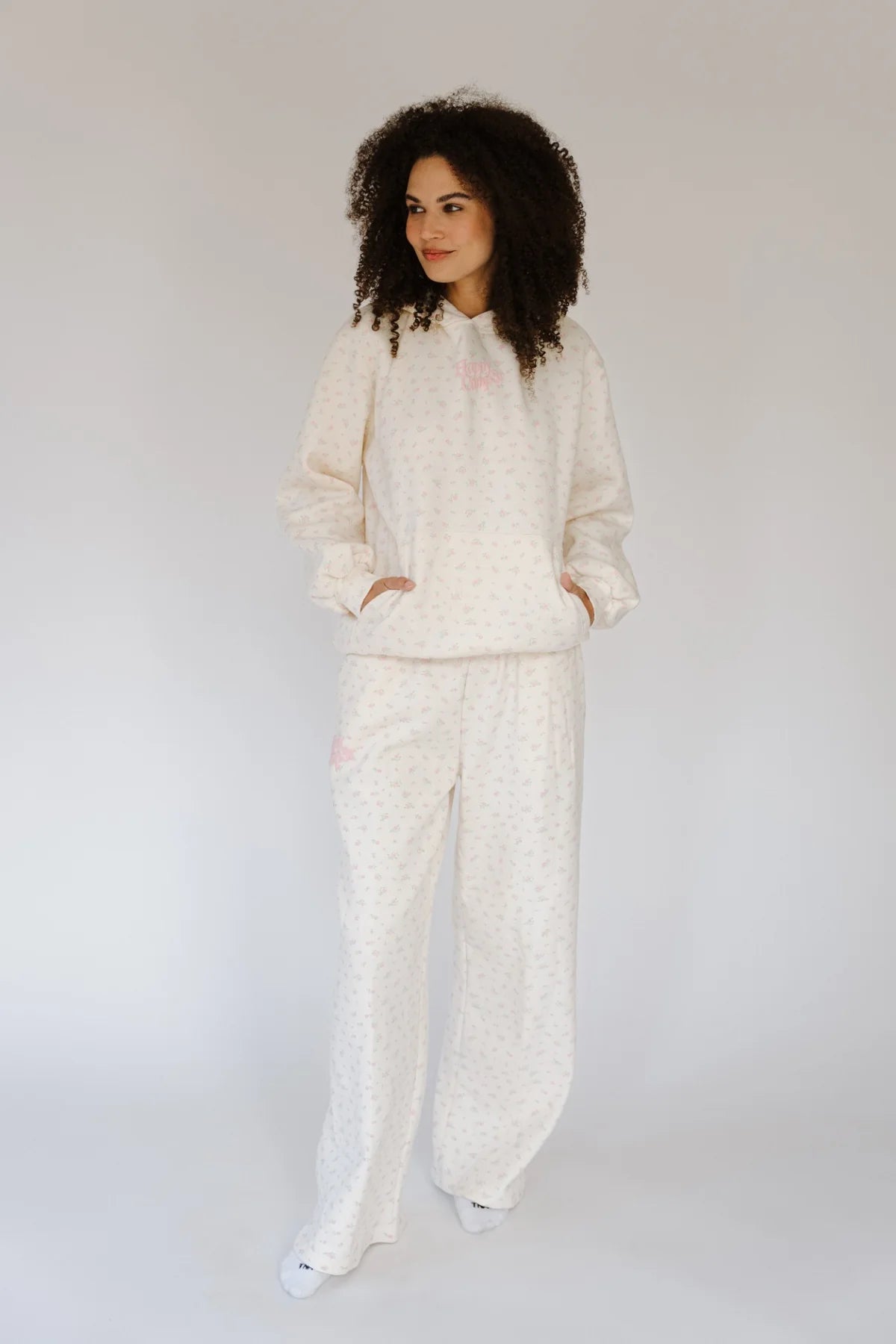 Peony Sprinkle Hoodie