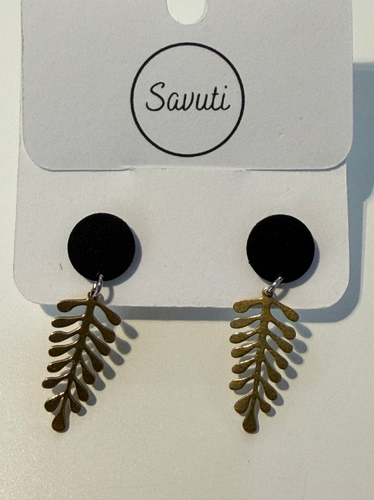 Savuti Fern Earrings