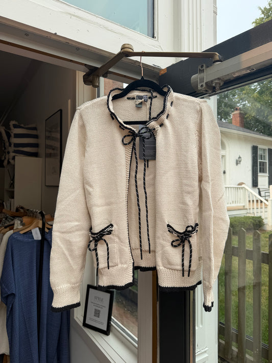 Bow Cardigan