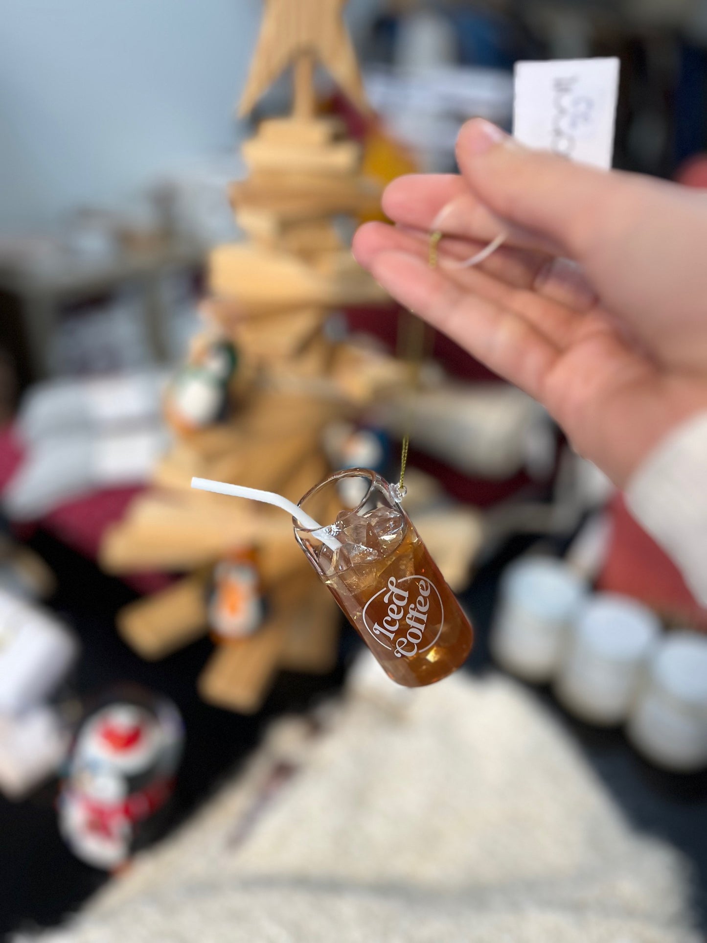 Iced Coffee Ornament