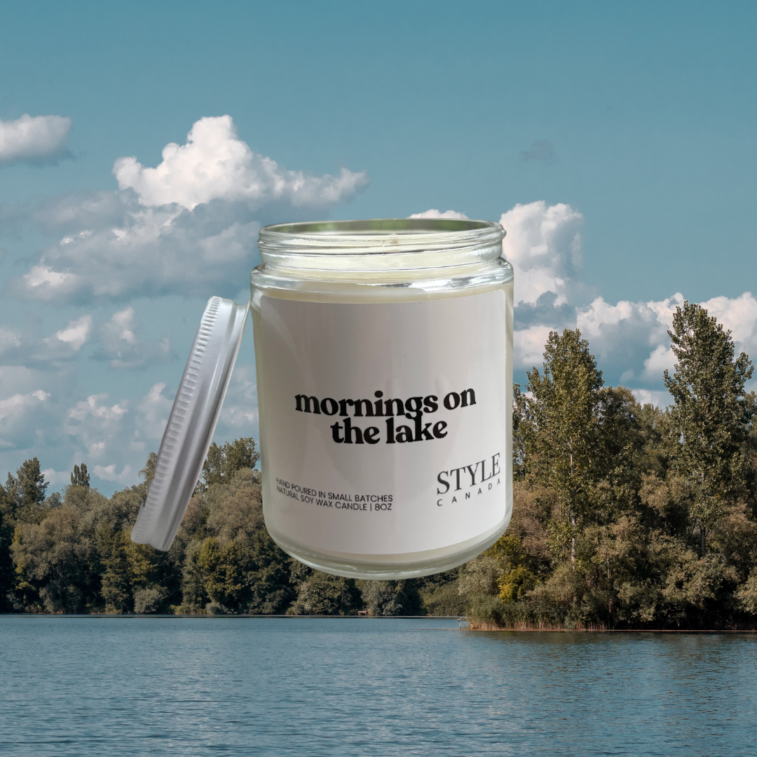 Mornings on the Lake Candle