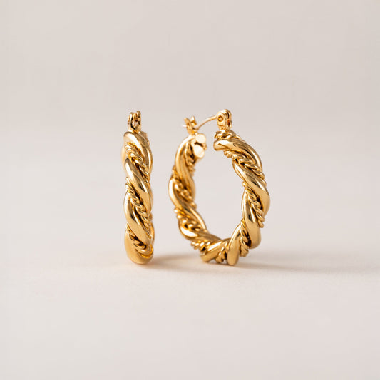 Jessie Hoop Earrings