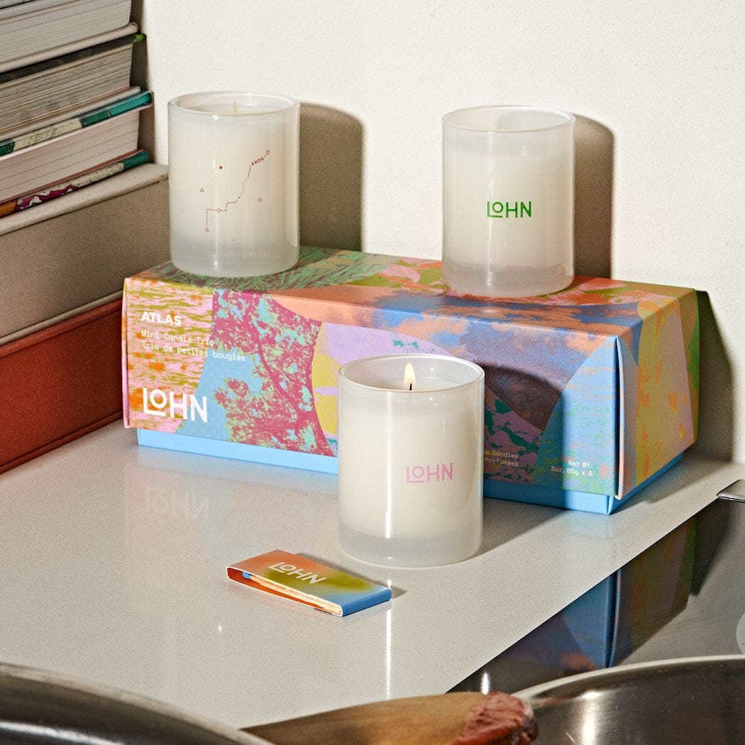 ATLAS Mini Candle Trio