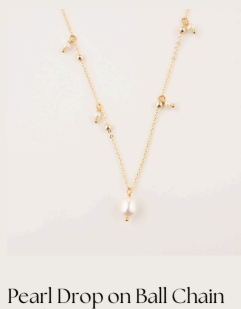 Savuti: Pearl Drop Chain