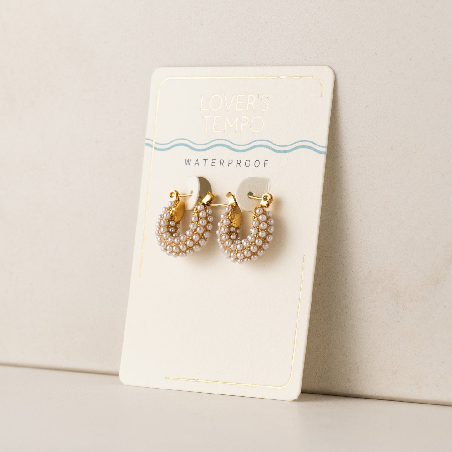 Perla Hoop Earrings