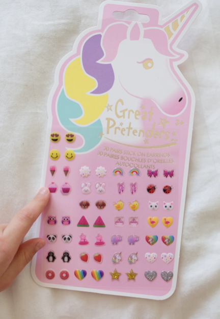 Unicorn Sticker Earrings