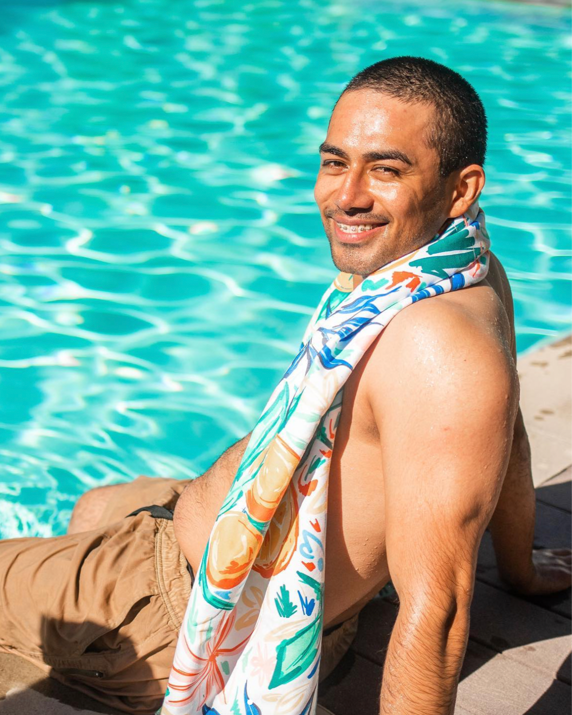 BOHOGene MICROFIBER TRAVEL TOWEL: Capri