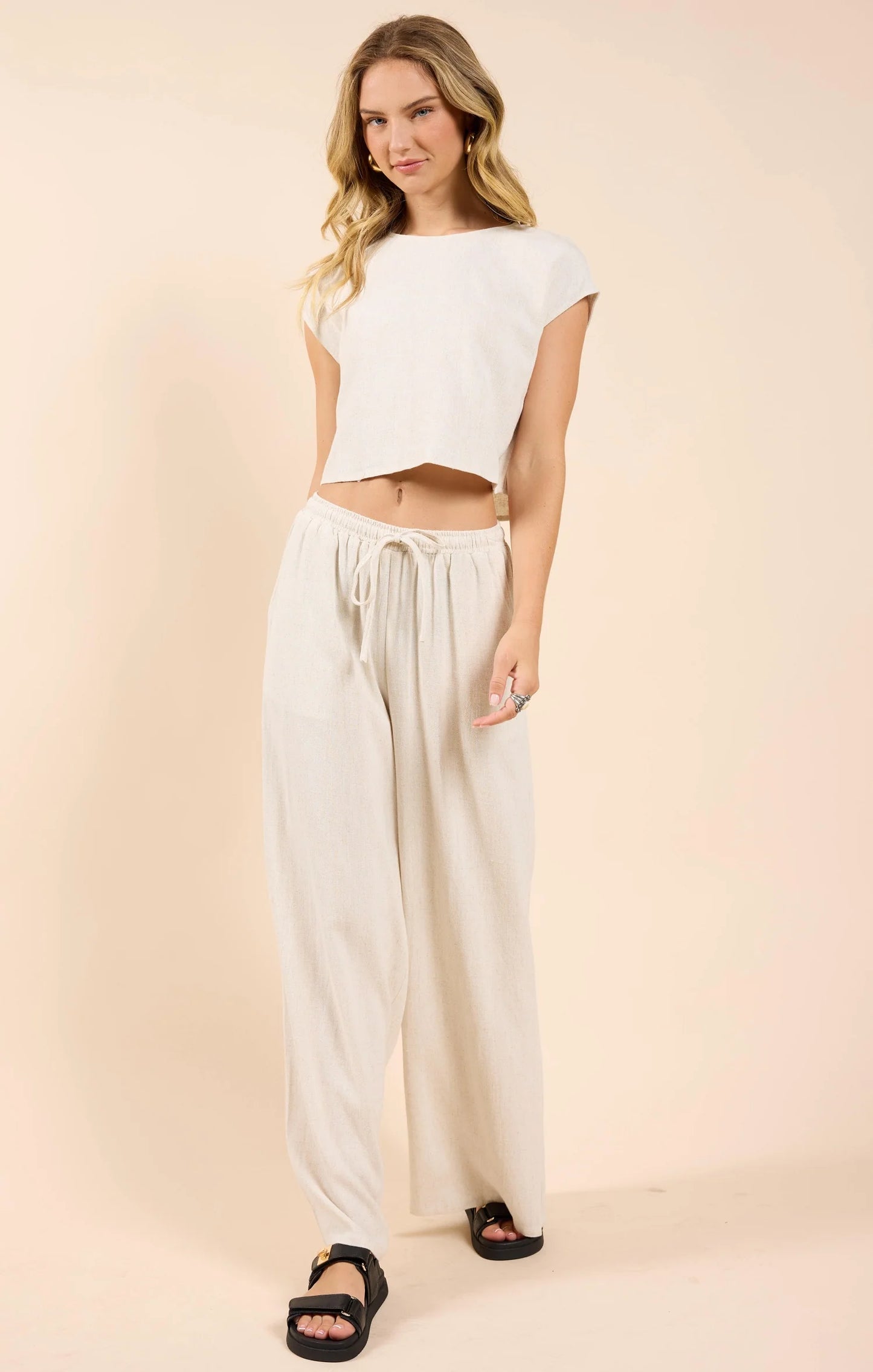 Sugarloaf Elastic Waist Pants