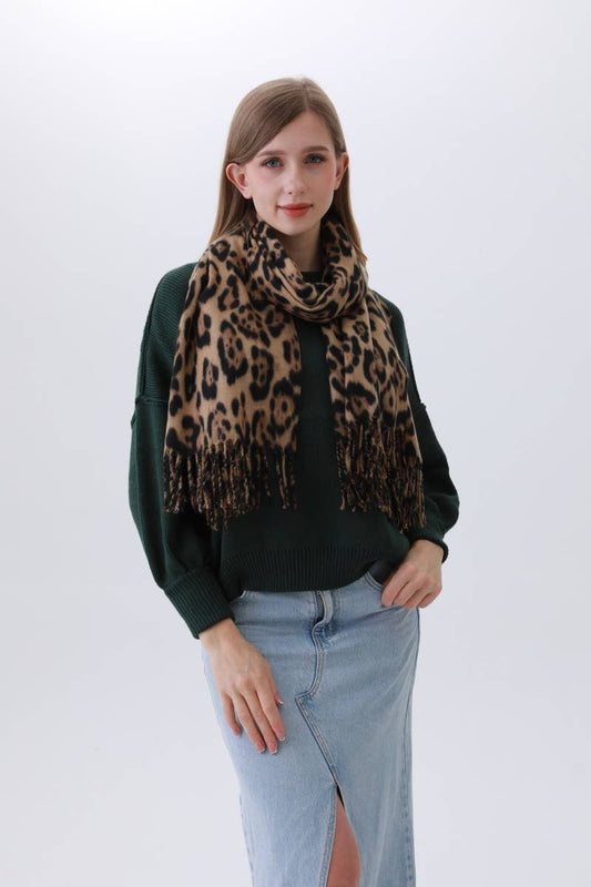 Iconic Leopard Scarf: Never Goes Out of Style