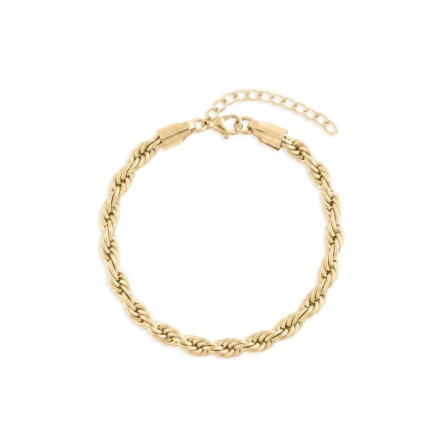 14K Gold Filled Plus™ Rope Chain Bracelet