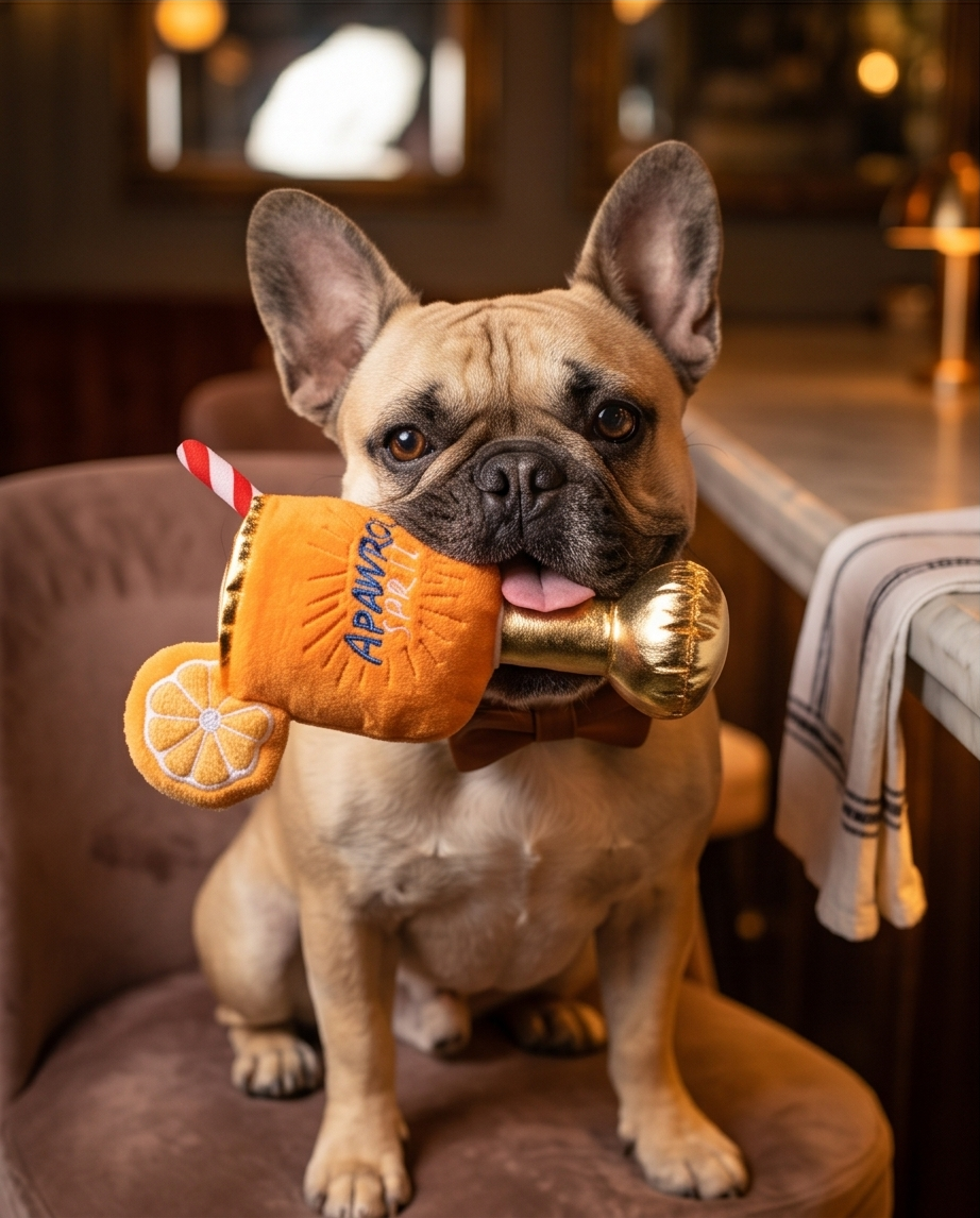 Apawrol Spritz Squeaker Dog Toy