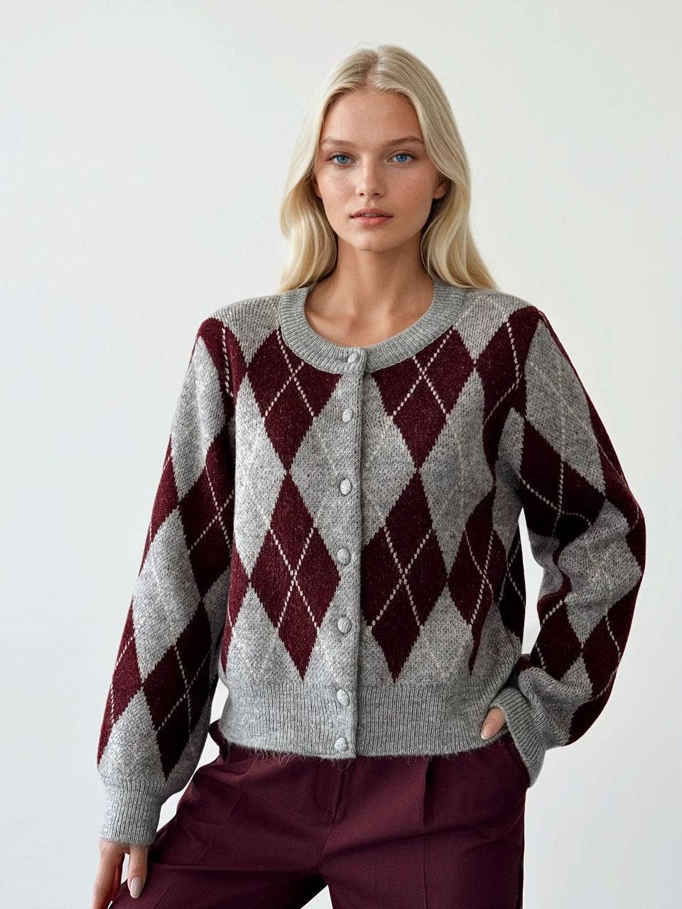 Argyle Fall Cardigans