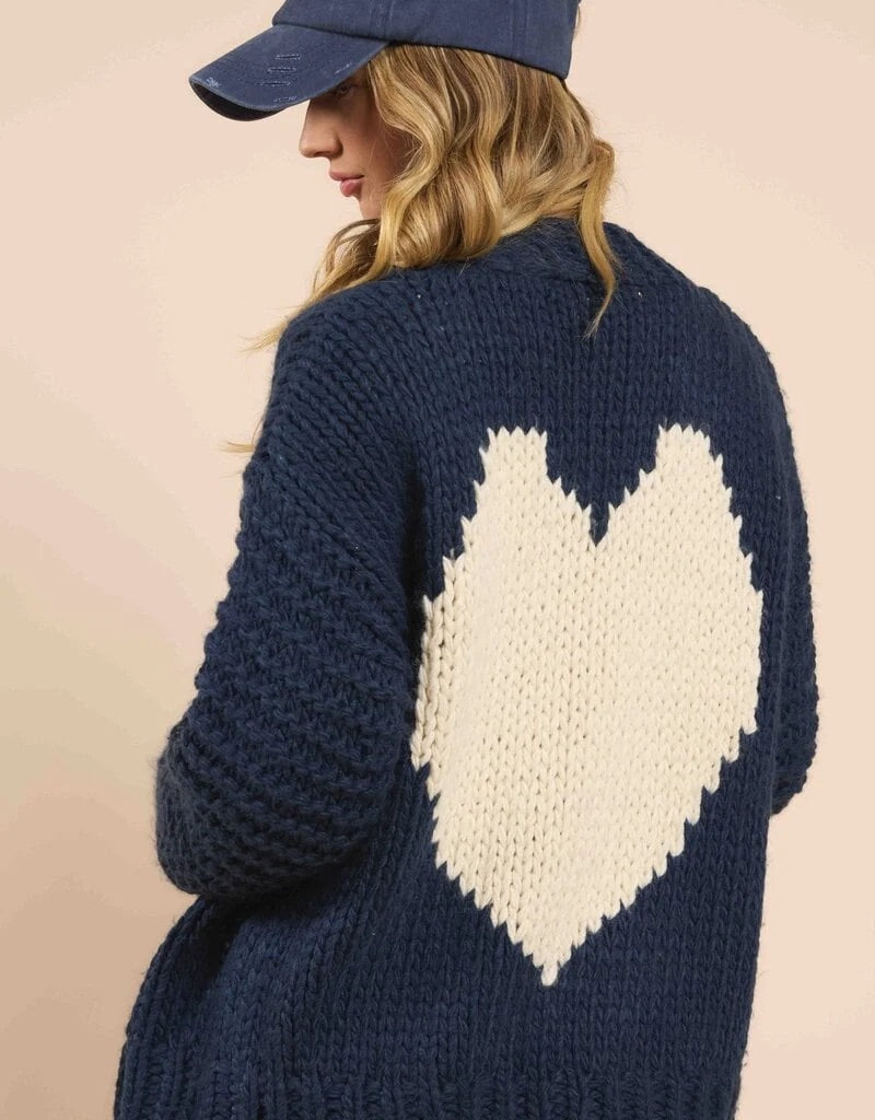 Heart You Handknit Cardi