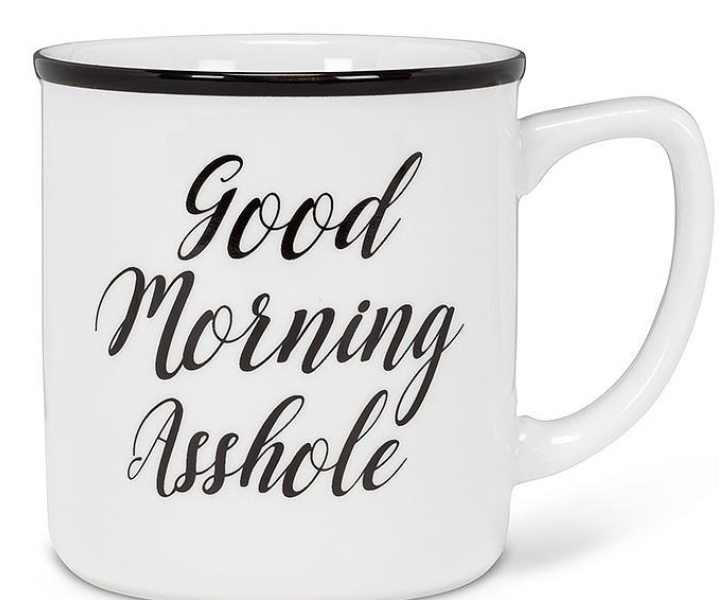 Good Morning A** Mug