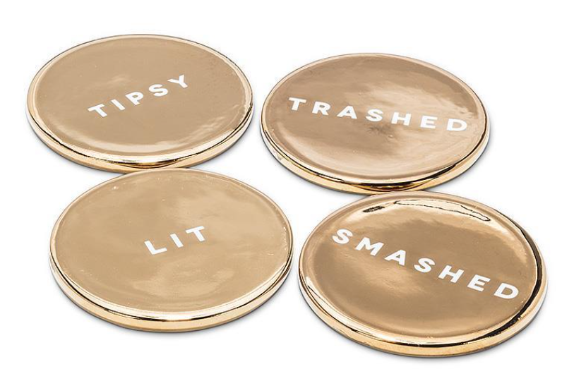 Drunk Expressions Coasters