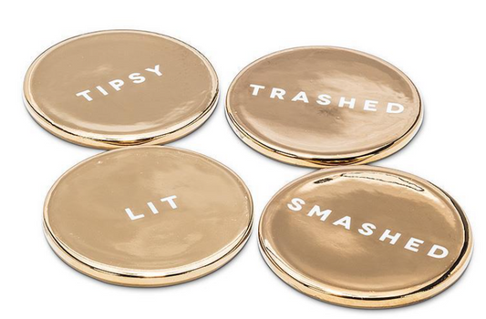 Drunk Expressions Coasters