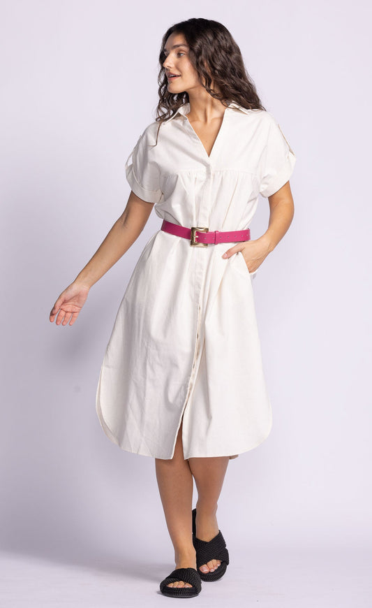 Beatrice Dress: Linen